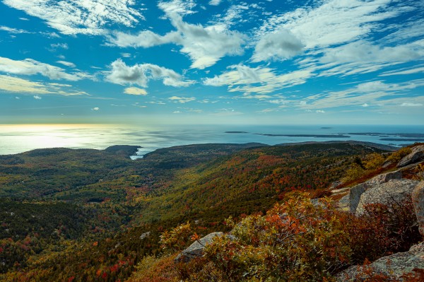 Cadillac Mountain Maine by Kerry Frysinger